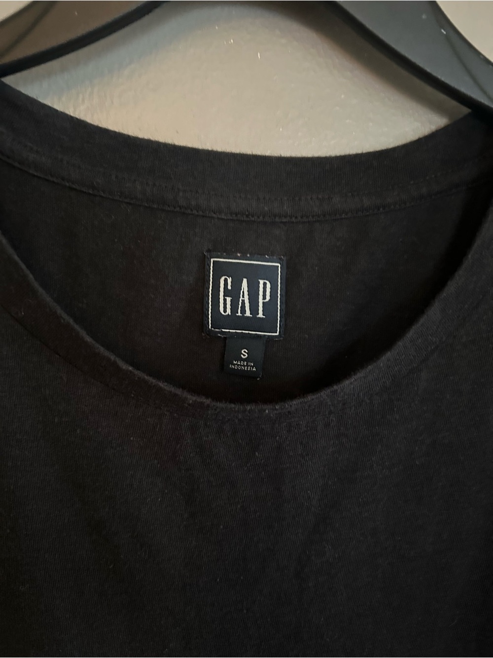Gap Dress - deep charcoal gray tiered t-shirt dress - Picture 3 of 8